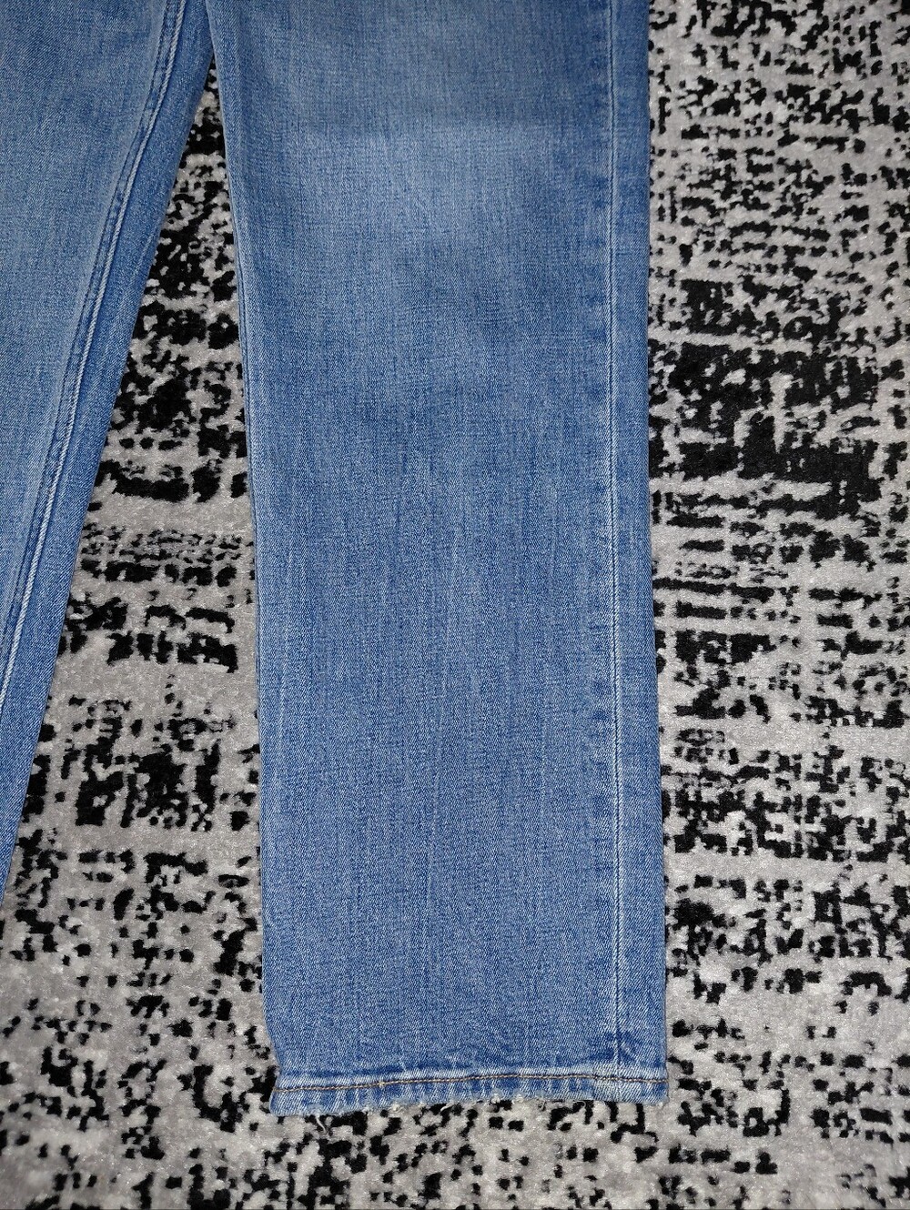 Abercrombie & Fitch Curve Love Ultra High Rise Ankle Straight Jeans Size 28 CC - Picture 8 of 12